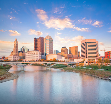 Columbus Ohio skyline