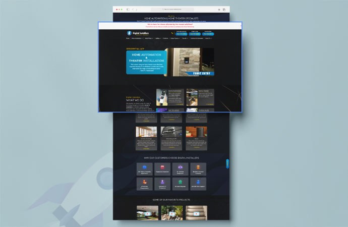 Digital installer website