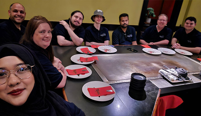 Galaxy SEO team Kobe dinner