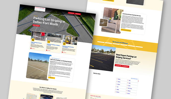 REDLEE/SCS, INC website design